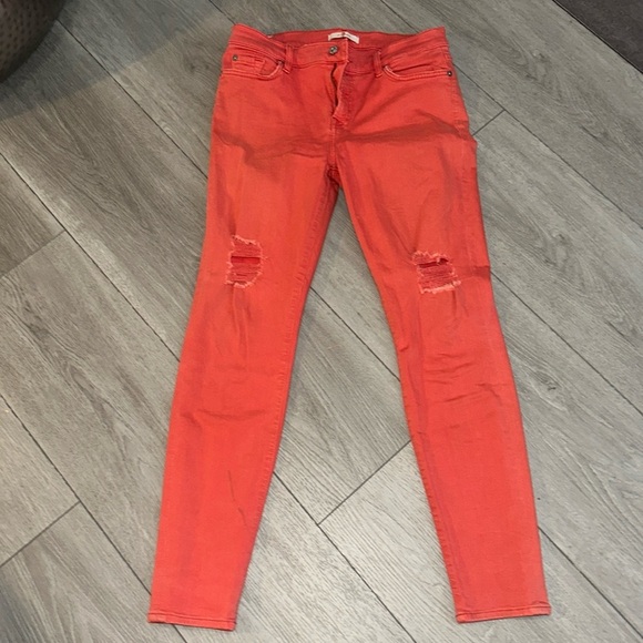 7 For All Mankind Denim - 7 for all mankind skinny ankle size 30